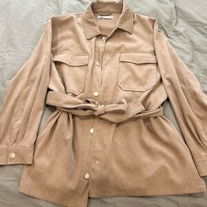 Zara suede Shacket